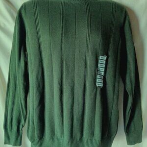 Men's Green Crewneck Sweater Size Small NWT